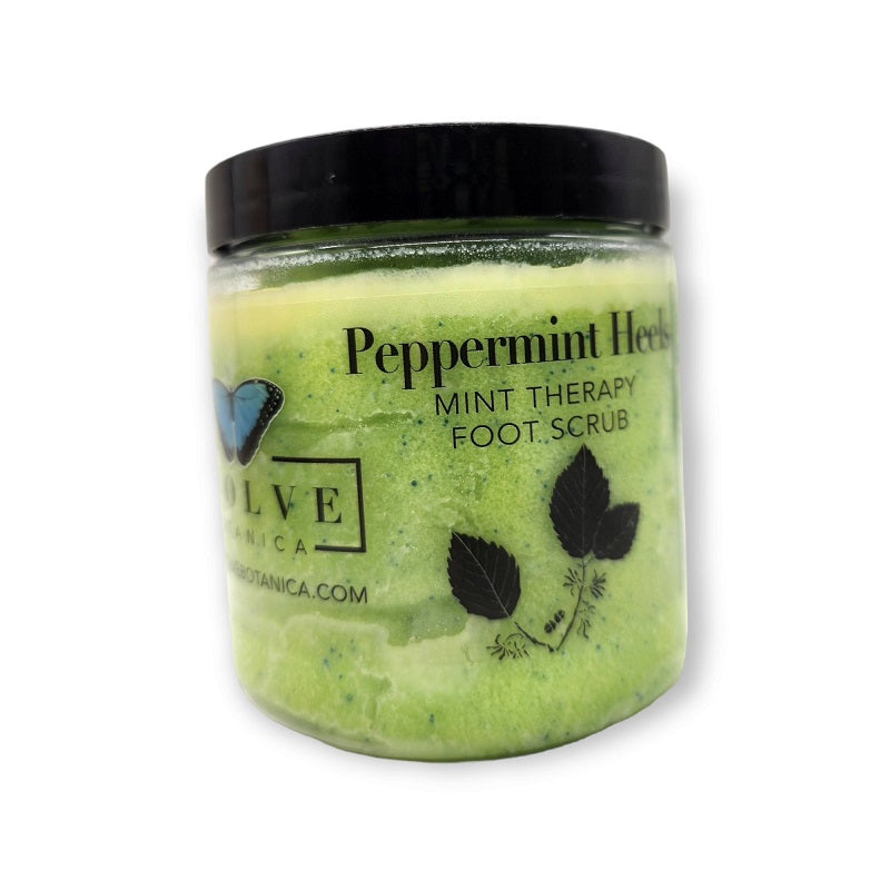 Peppermint Heels Mint Therapy Foot Scrub