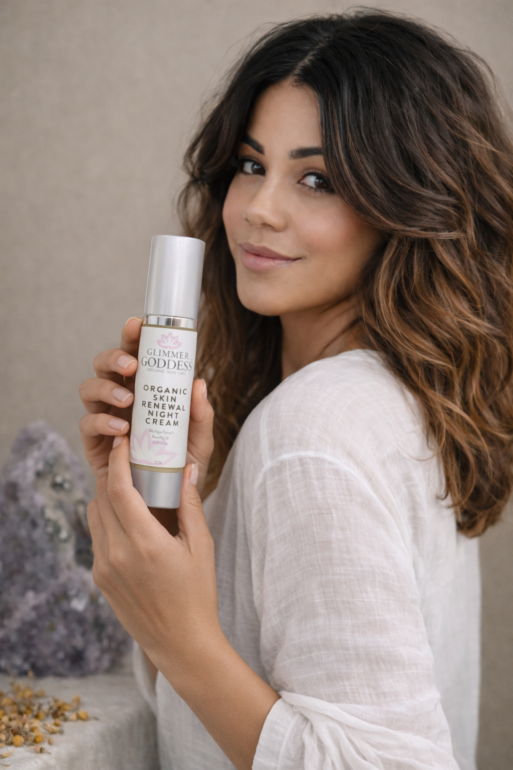 Organic Skin Renewal Night Cream